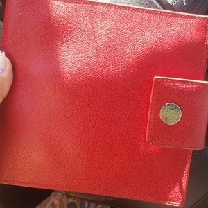 Red Bvlgari Wallet